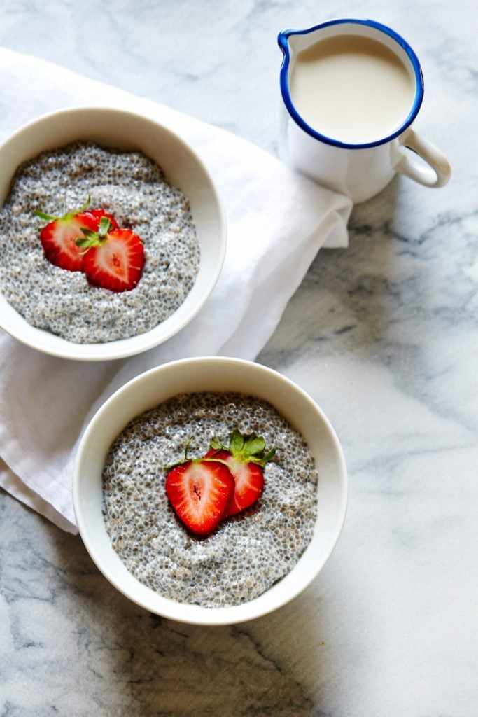 Vanilla Chia Pudding with Chestnut Honey & Berries low sodium recipes