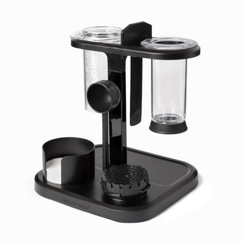 Aeropress Organizer Stand, Durable Coffee Bar Station and Compact Storage Solution Fits Every Aeropress Manual Coffee Maker (except Premium and Go)