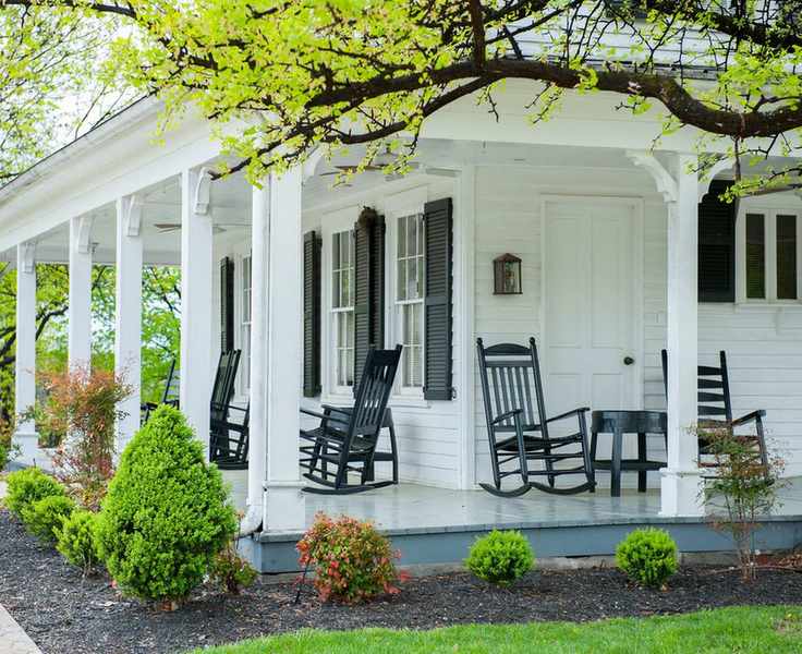 american house exterior with porch