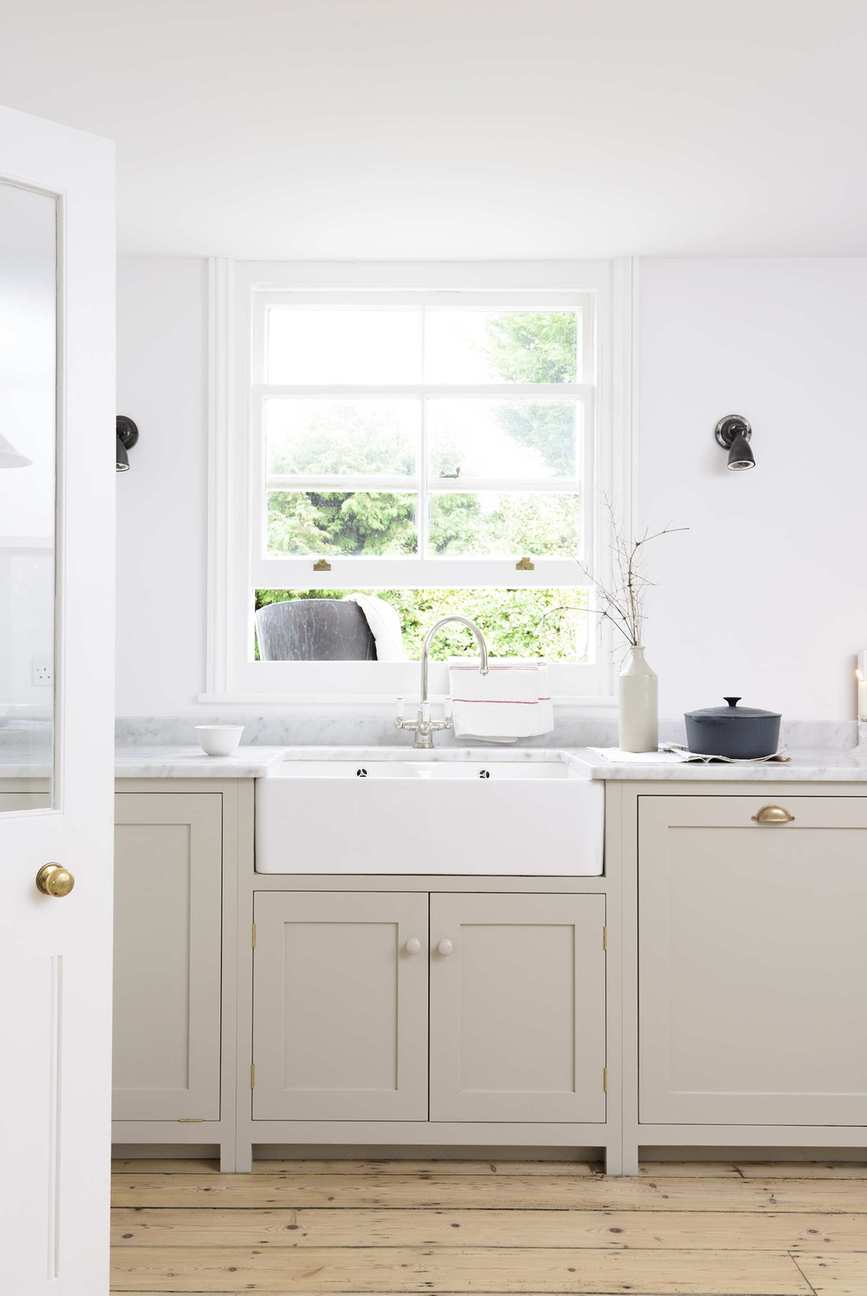 Real Shaker kitchen in Mushroom by Devol