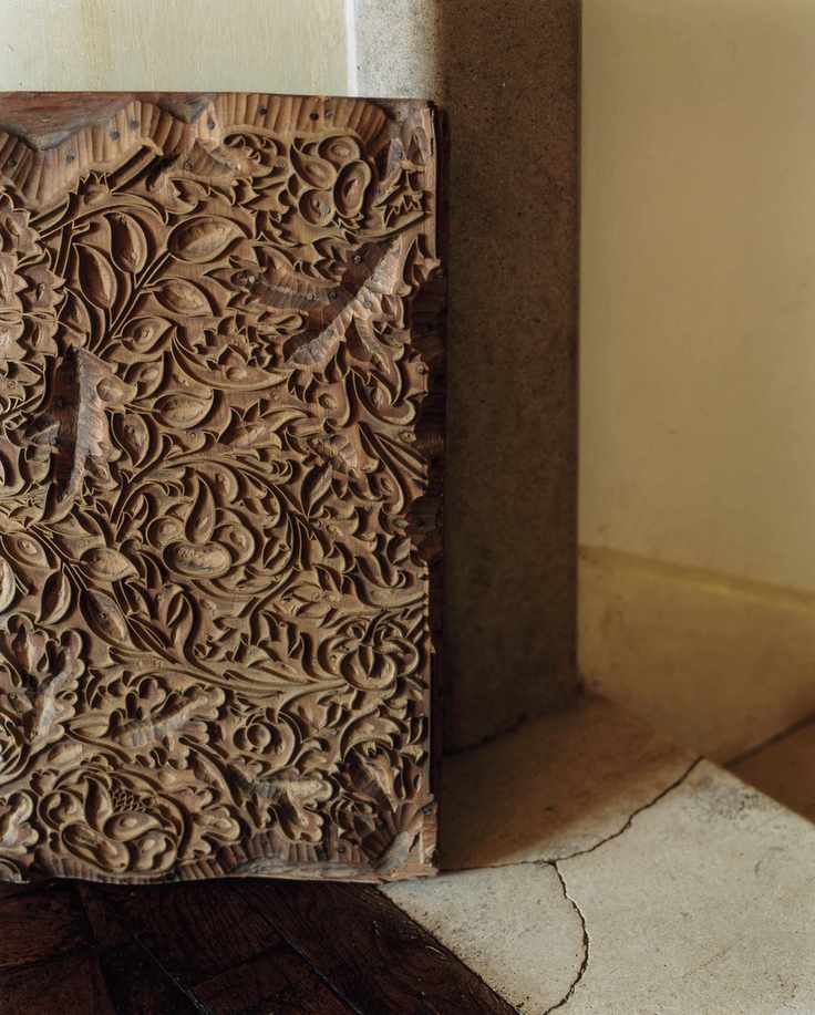 Morris & Co woodblock