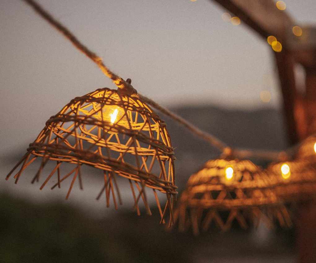 ALMA lights glowing in the summer