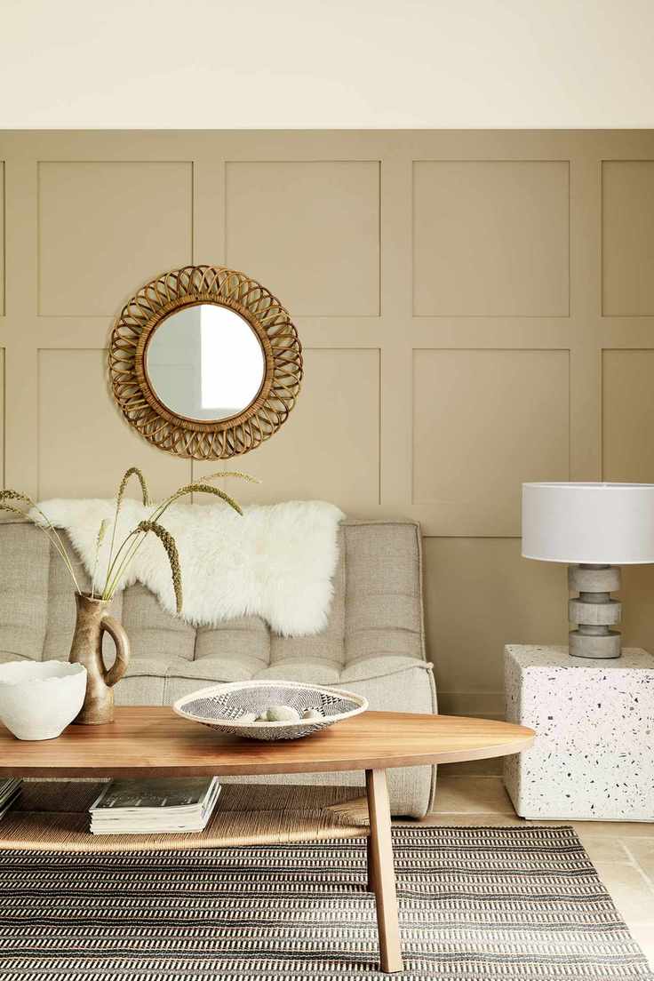 Beige living room