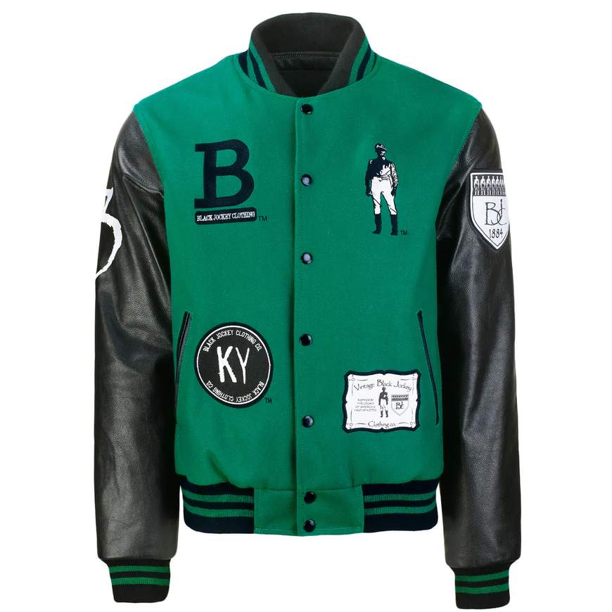 Issac Murphy Leather Varsity Jacket