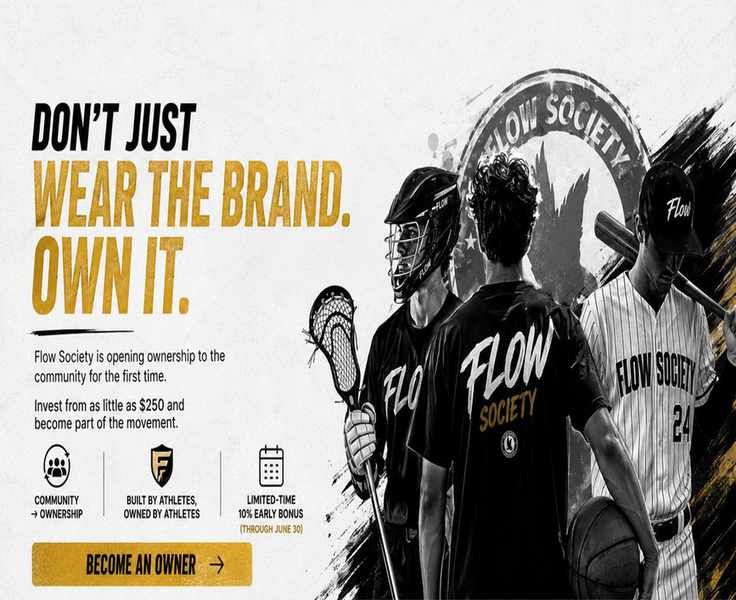 Flow Society: Where Athleticism Meets Vibrant Style