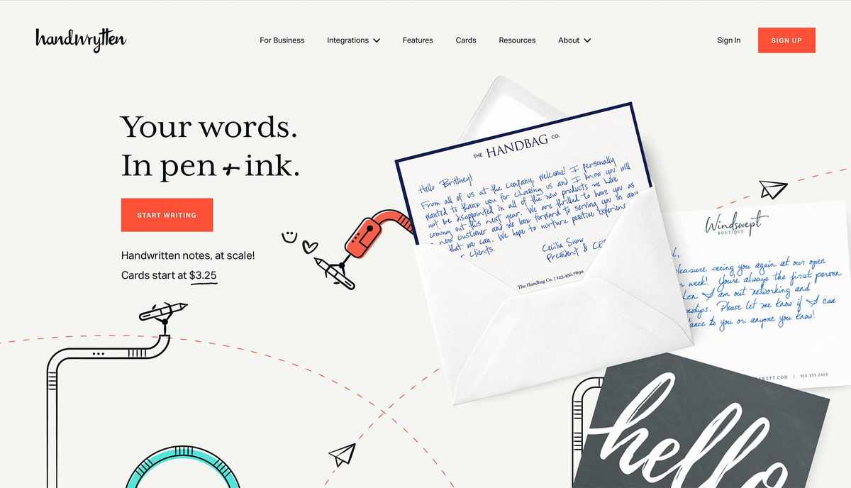 Handwrytten: The Nostalgic Touch Your Messages Need