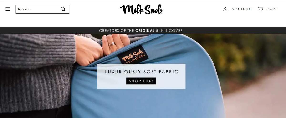 Exploring Milk Snob: Where Fashion Meets Functionality for Parents