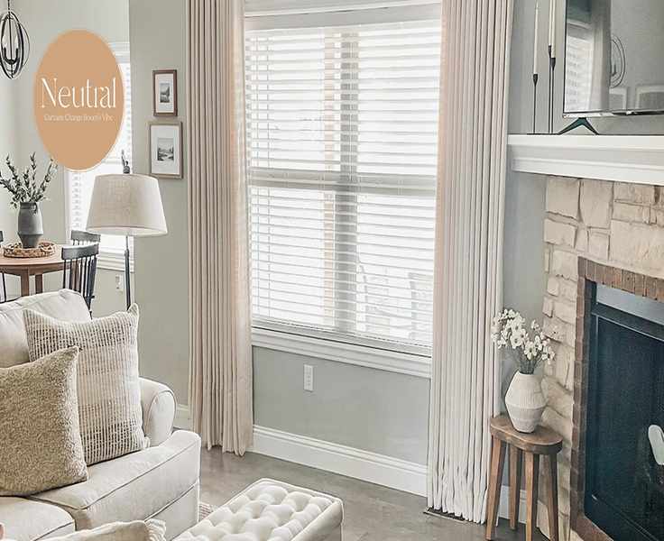 Transform Your Home: A Few Days With Neutral Curtains