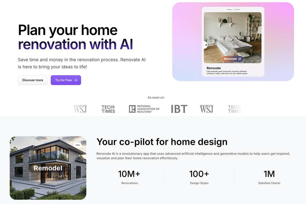 Transform Your Space: Creative AI Tools Leading the Renovation Revolution