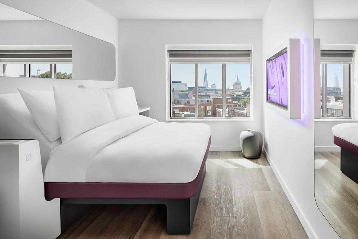 Inside YOTEL's Compact Luxury