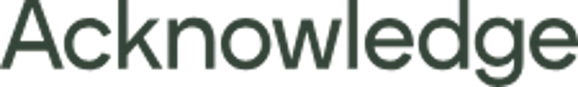 Acknowledge logo