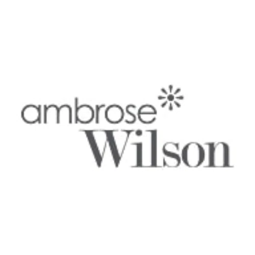 Ambrose Wilson — 20% off