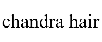 Chandra Hair logo