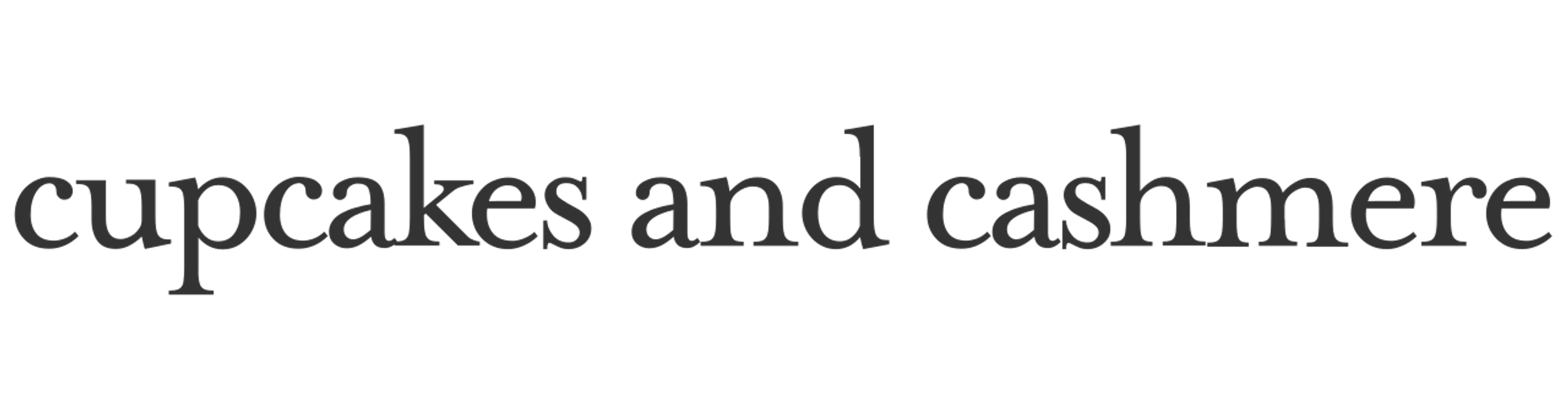 Cupcakes and Cashmere logo
