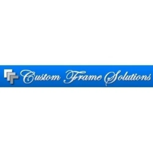 Custom Frame Solutions logo