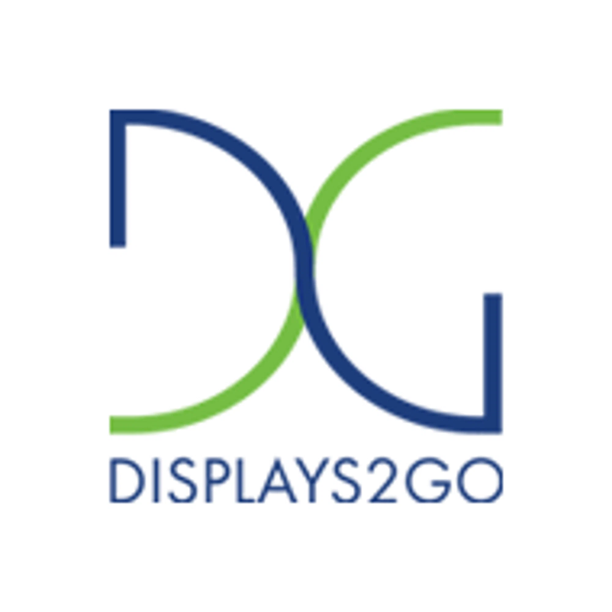 Displays2go logo