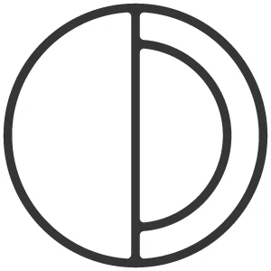 Earth and Moon logo
