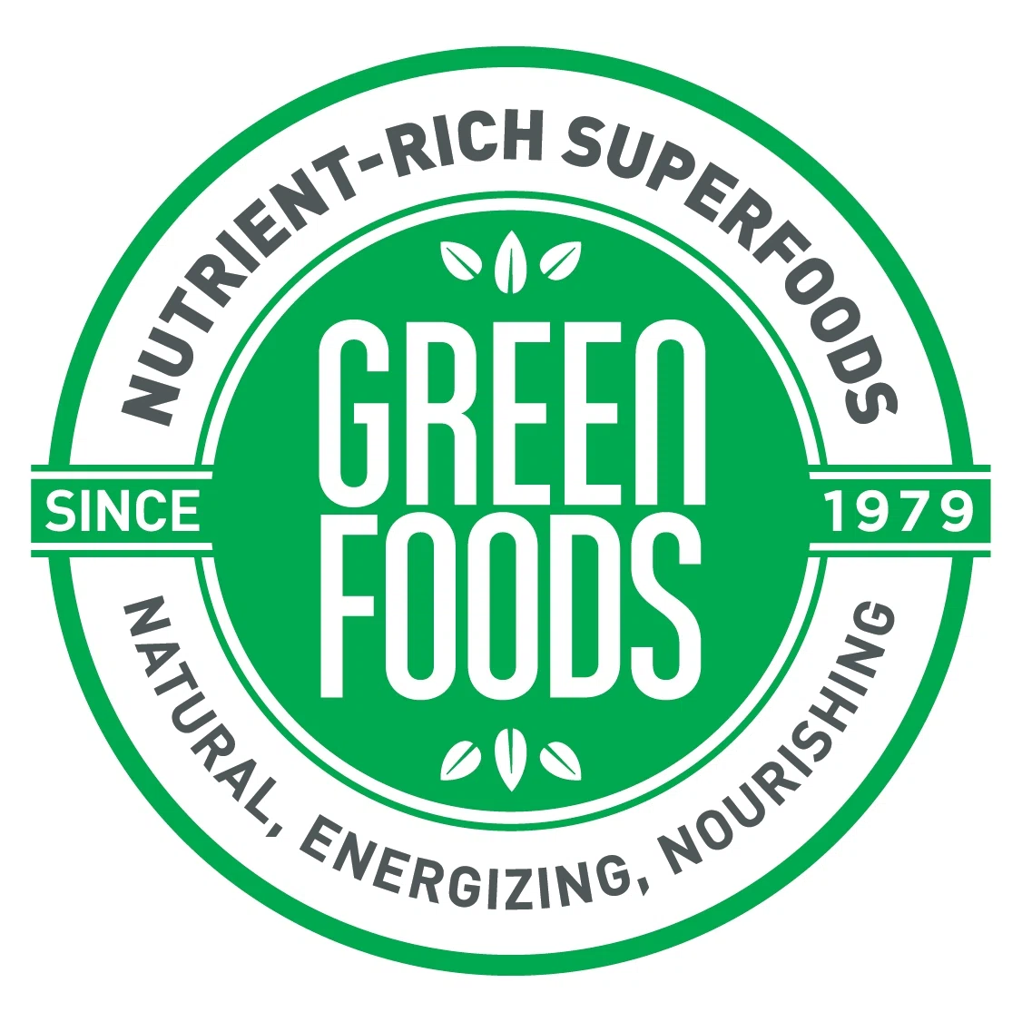 Green Foods logo