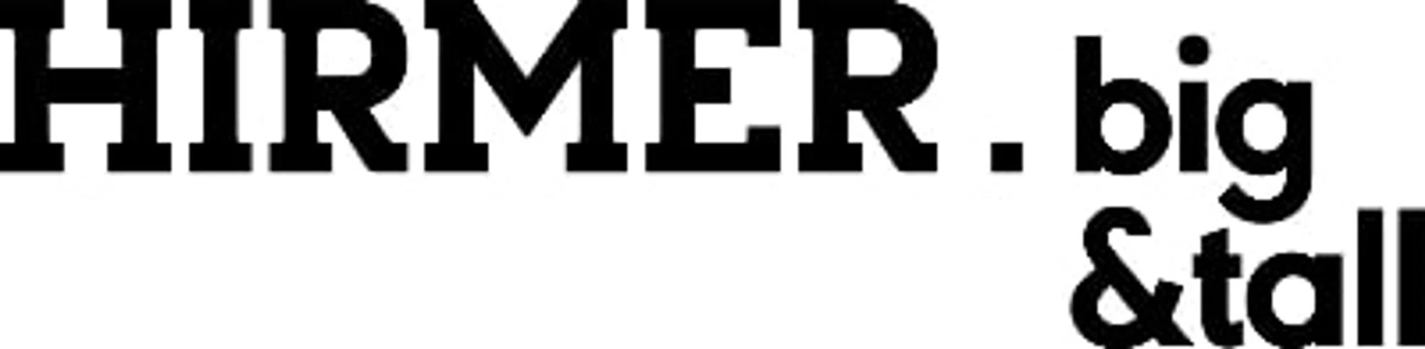 HIRMER big & tall US logo