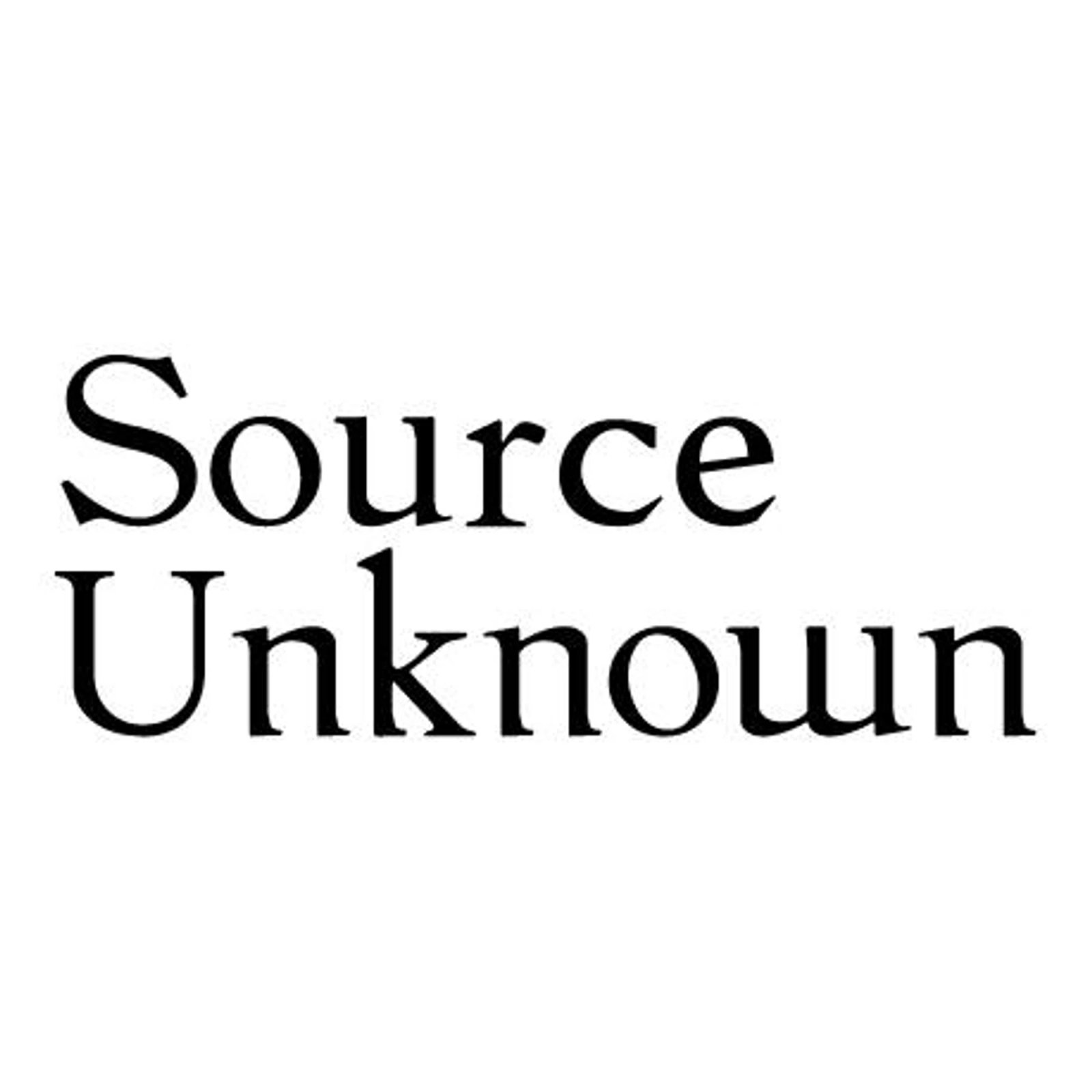Source Unknown — 15% off