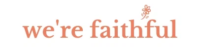We're Faithful logo